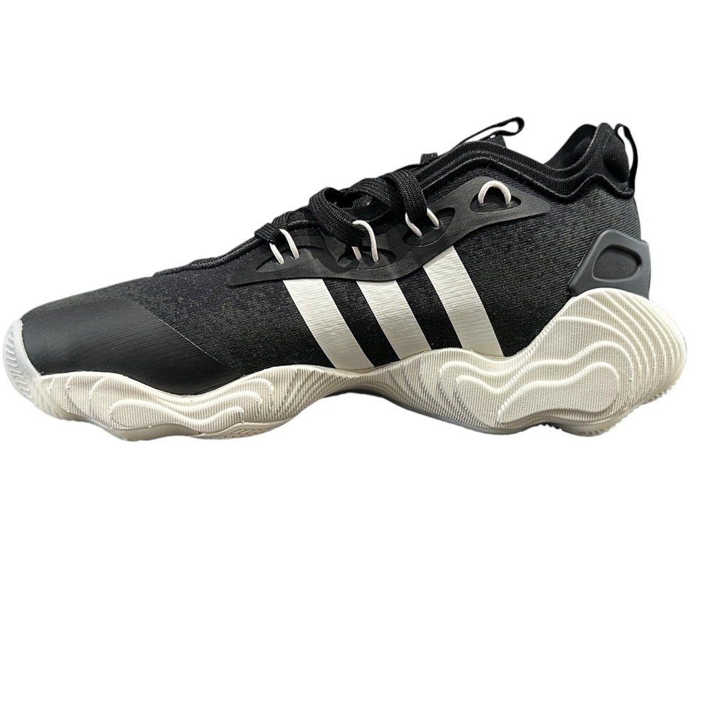 NWT Adidas Trae Young 3 Basketball Shoes in Black/White Men 8.5 with Box